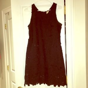 Black cocktail dress